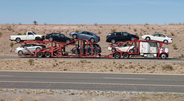 New Mexico to Nevada Car Shipping